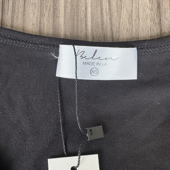 NEW BELEN COCO TOP CROPPED OR FULL LEGNTH - BLACK - Picture 7 of 7